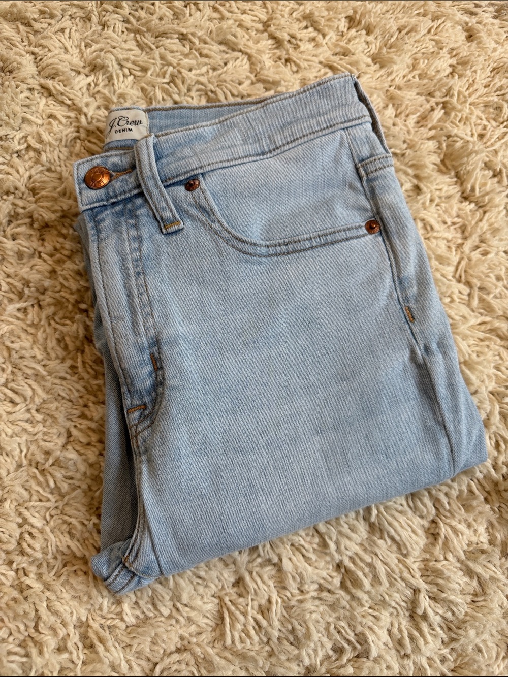 J. Crew Icey Blue 9” Toothpick
